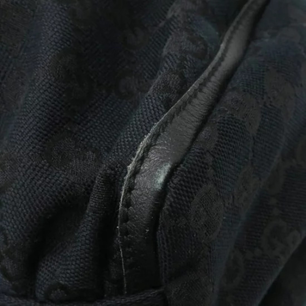 Gucci GG Canvas Abbey D Ring Hobo Bag Black - Picture 5 of 9